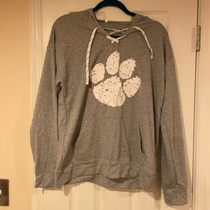 Paw print hoodie